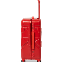 SPRAYGROUND® LUGGAGE MOLDED SHARKITECTURE RED HARDSHELL CARRY-ON LUGGAGE