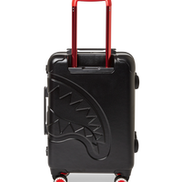 SPRAYGROUND® LUGGAGE MOLDED SHARKITECTURE BLACK HARDSHELL CARRY-ON LUGGAGE