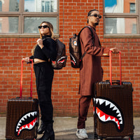 SPRAYGROUND® LUGGAGE FRENZY SHARKS SHARKNAUTICS HARDSHELL CARRY-ON LUGGAGE