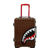 SPRAYGROUND® LUGGAGE FRENZY SHARKS SHARKNAUTICS HARDSHELL CARRY-ON LUGGAGE