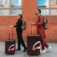 SPRAYGROUND® LUGGAGE FRENZY SHARKS SHARKNAUTICS HARDSHELL CARRY-ON LUGGAGE