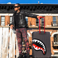 SPRAYGROUND® LUGGAGE SPRAYGATTI REVV SHARKNAUTICS HARDSHELL FULL-SIZE LUGGAGE