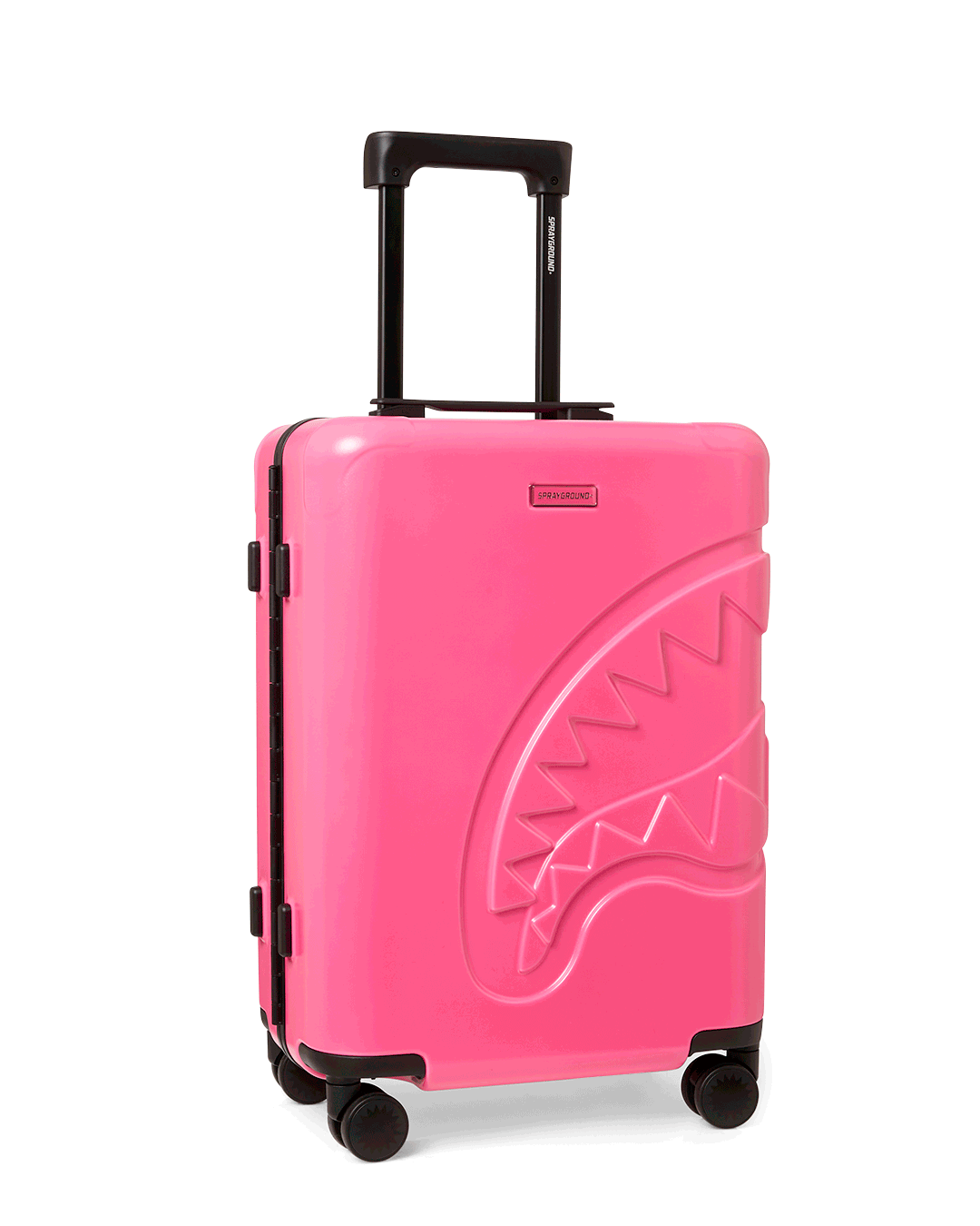 SORBET STUNNA SHARKITECTURE HARDSHELL CARRY ON LUGGAGE SPRAYGROUND