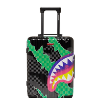 SPRAYGROUND® LUGGAGE THE WILD ONE SHARKNAUTICS HARDSHELL CARRY-ON LUGGAGE