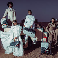SPRAYGROUND® LUGGAGE UNSTOPPABLE ENDEAVORS SHARKNAUTICS HARDSHELL CARRY-ON LUGGAGE