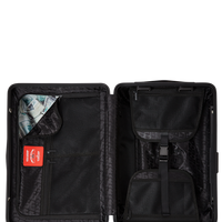 SPRAYGROUND® LUGGAGE SNAKES ON A HARDSHELL CARRY-ON LUGGAGE