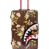 SPRAYGROUND® LUGGAGE SHARKFLOWER 29.5” FULL-SIZE SHARKNAUTICS LUGGAGE