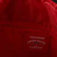 SPRAYGROUND® DUFFEL MONEY CAMO (RED) DUFFLE