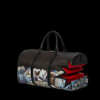 SPRAYGROUND® DUFFLE $HARKBITE LARGE DUFFLE