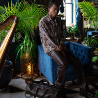 SPRAYGROUND® DUFFLE $HARKBITE LARGE DUFFLE