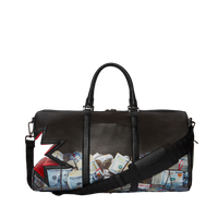 SPRAYGROUND® DUFFLE $HARKBITE LARGE DUFFLE