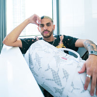 SPRAYGROUND® DUFFLE SHARK CHECK (WHITE) DUFFLE