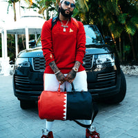 SPRAYGROUND® DUFFLE VERTICAL SHARK CUT & SEW DUFFLE