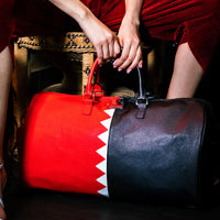SPRAYGROUND® DUFFLE VERTICAL SHARK CUT & SEW DUFFLE