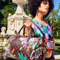 SPRAYGROUND® DUFFLE GARDEN OF SHARKS MINI DUFFLE