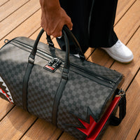 SPRAYGROUND® DUFFLE SHARK BITE SHARKS IN PARIS GRAY DUFFLE