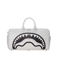 SPRAYGROUND® DUFFLE SPLIT THE CHECK (PEARL) DUFFLE