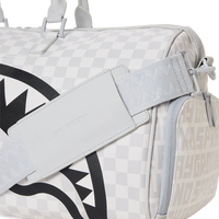 SPRAYGROUND® DUFFLE SPLIT THE CHECK (PEARL) DUFFLE