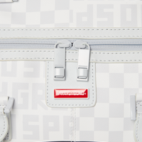 SPRAYGROUND® DUFFLE SPLIT THE CHECK (PEARL) DUFFLE