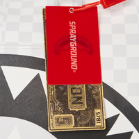 SPRAYGROUND® DUFFLE SPLIT THE CHECK (PEARL) DUFFLE