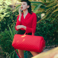 SPRAYGROUND® DUFFLE RED RIVIERA EMPEROR DUFFLE