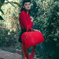 SPRAYGROUND® DUFFLE RED RIVIERA EMPEROR DUFFLE