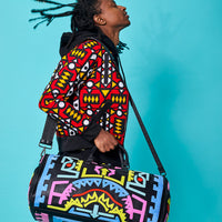 SPRAYGROUND® DUFFLE A.i.4 PATH TO THE FUTURE DUFFLE