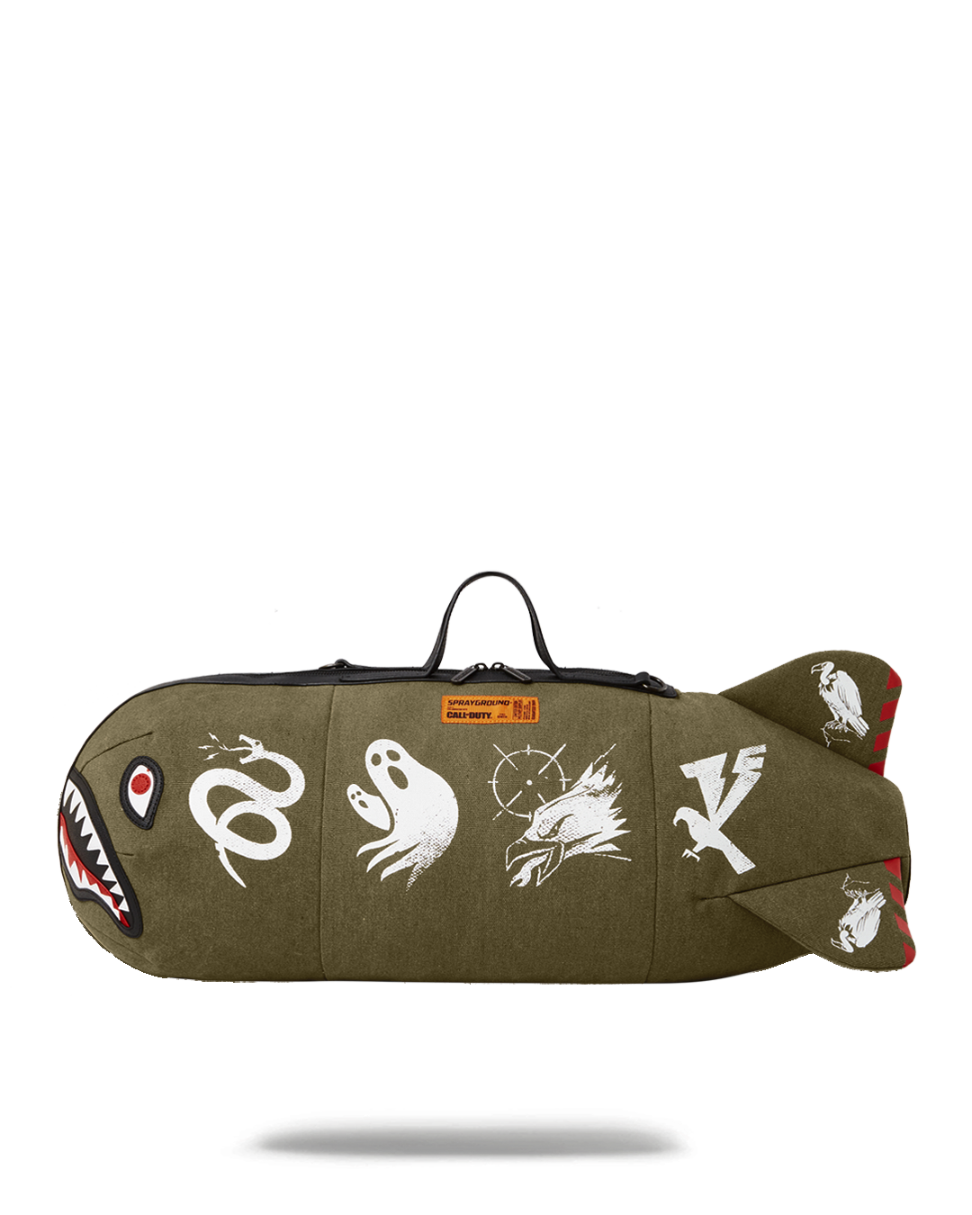 SPRAYGROUND® DUFFLE CALL OF DUTY SHARK TORPEDO DUFFLE