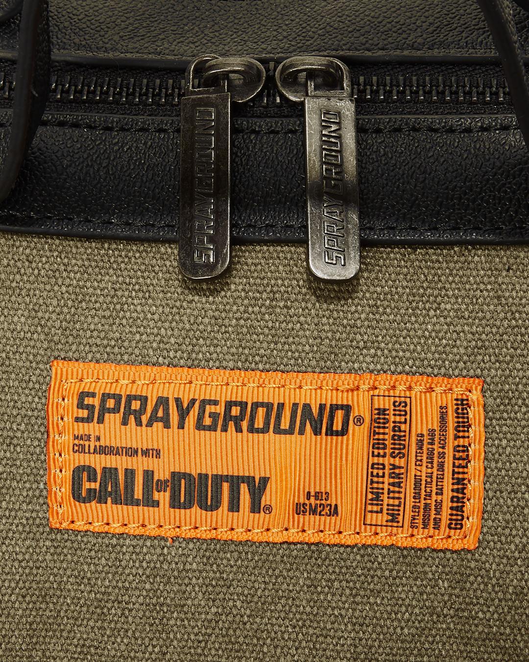 SPRAYGROUND® DUFFLE CALL OF DUTY SHARK TORPEDO DUFFLE