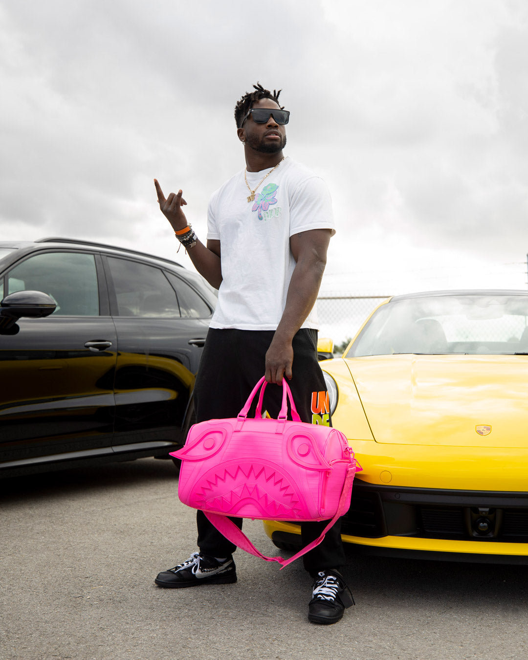 SAKURA SHOCK WAVE DUFFLE – SPRAYGROUND®