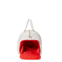 SPRAYGROUND® DUFFLE RIVIERA LE BLANC GOLD CHAIN SHARK DUFFLE