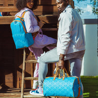 SPRAYGROUND® DUFFLE ILLUCHAINS TURQ DUFFLE