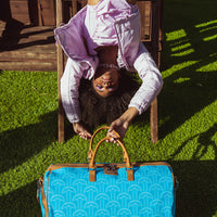 SPRAYGROUND® DUFFLE ILLUCHAINS TURQ DUFFLE
