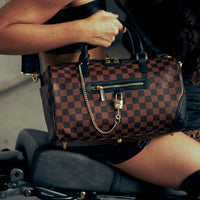 SPRAYGROUND® DUFFLE HENNY LOCK SHARKS IN PARIS MINI DUFFLE