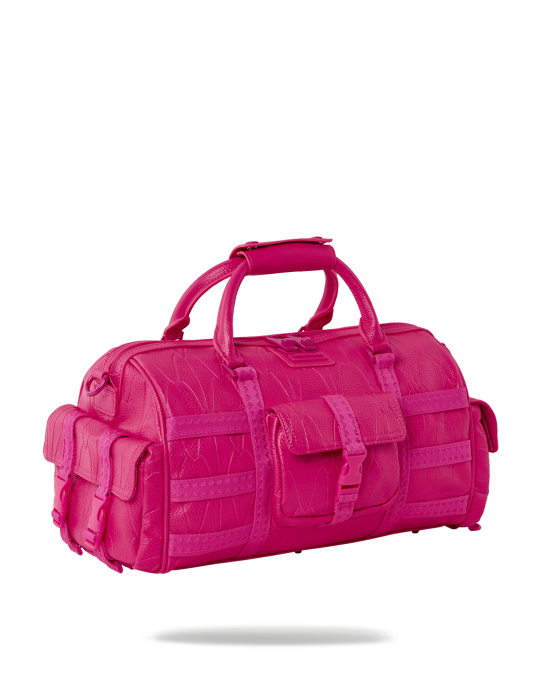 sprayground duffle bag pink