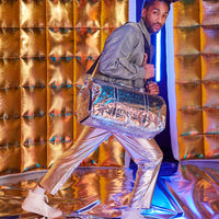 SPRAYGROUND® DUFFLE FUTURE TITAN (METALLIC) DUFFLE