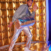 SPRAYGROUND® DUFFLE FUTURE TITAN (METALLIC) DUFFLE