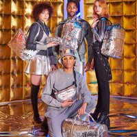 SPRAYGROUND® DUFFLE FUTURE TITAN (METALLIC) DUFFLE