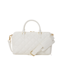 SPRAYGROUND® DUFFLE RIVIERA LE BLANC GOLD CHAIN SHARK MINI DUFFLE