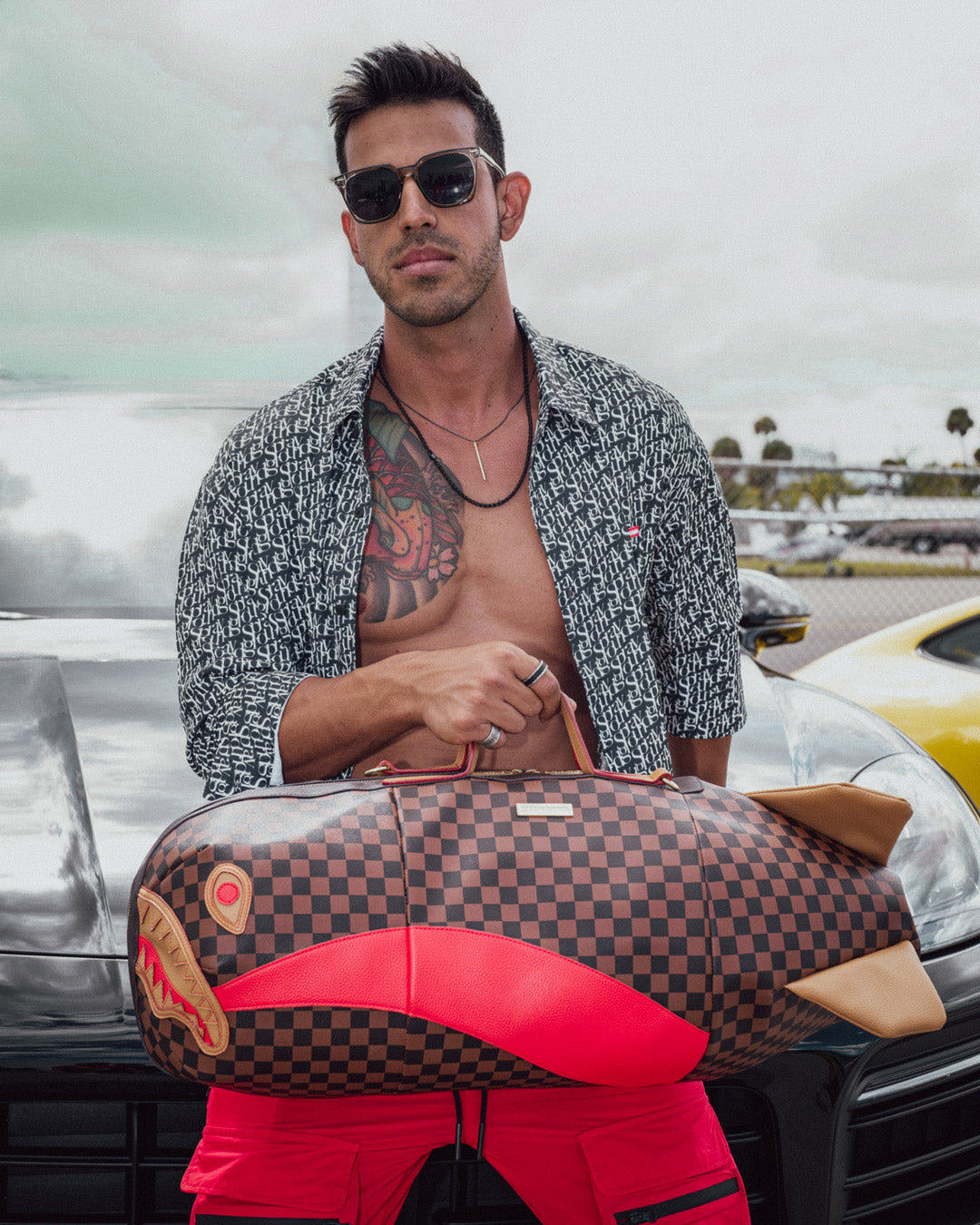 RACEWAY HENNY TORPEDO DUFFLE – SPRAYGROUND®