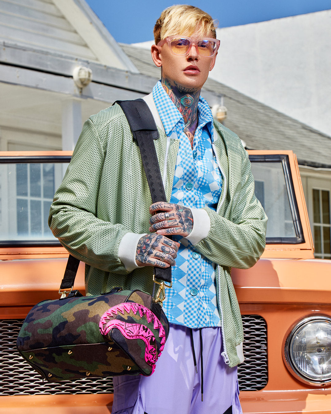 Sprayground mini duffle bag cheap
