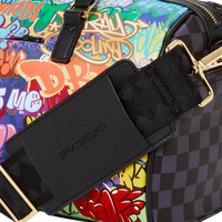 SPRAYGROUND® DUFFLE ASTROMANE SHARKS IN SPACE MINI DUFFLE