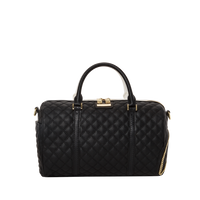 SPRAYGROUND® DUFFLE LEVELED UP SPLIT QUILT SHARK MINI DUFFLE