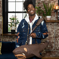 SPRAYGROUND® DUFFLE SHARKFINITY SHARK SHAPE DUFFLE