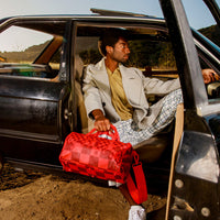 SPRAYGROUND® DUFFLE XTC SHARKS IN WONDERLAND MINI DUFFLE