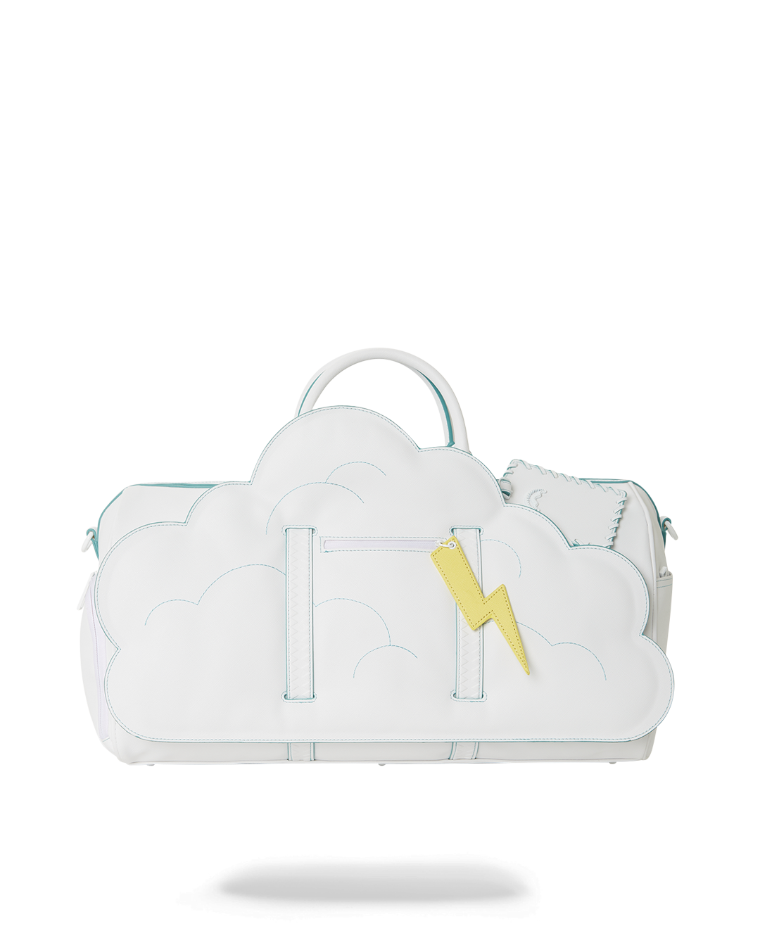 CLOUDY WITH A CHANCE OF SHARK DUFFLE – SPRAYGROUND®