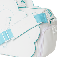 SPRAYGROUND® DUFFLE CLOUDY WITH A CHANCE OF SHARK DUFFLE