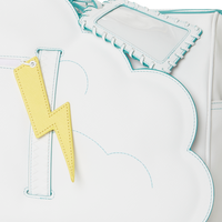 SPRAYGROUND® DUFFLE CLOUDY WITH A CHANCE OF SHARK DUFFLE