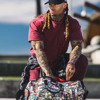 SPRAYGROUND® DUFFLE EXIT ART COLLAB DUFFLE