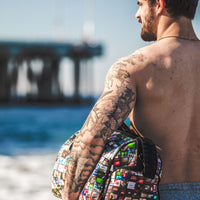 SPRAYGROUND® DUFFLE EXIT ART COLLAB DUFFLE